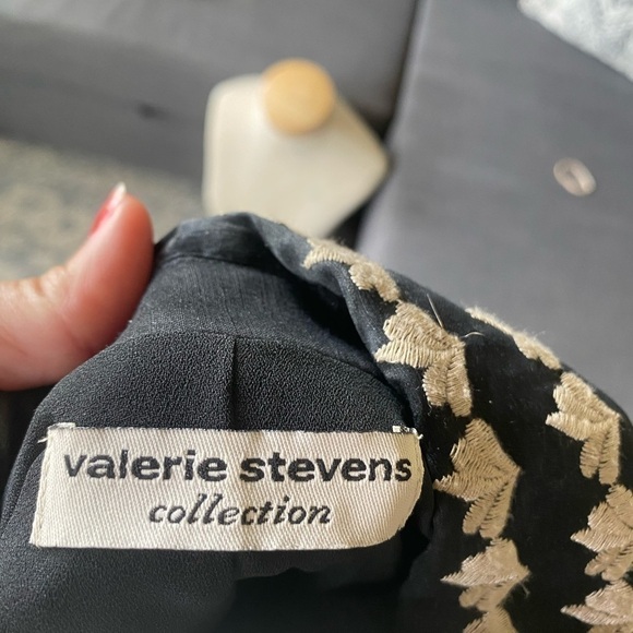 VALERIE Stevens Jacket/Blazer size 10 Vintage linen/silk excellent condition - Picture 8 of 16